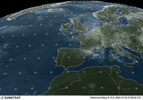Satellite - Denmark Strait - We, 03 Jul, 09:00 BST