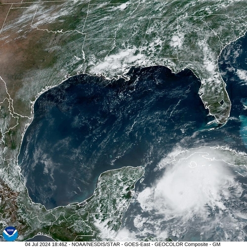 Satelliten - Golf von Mexiko - Do, 04.07. 21:46 MESZ