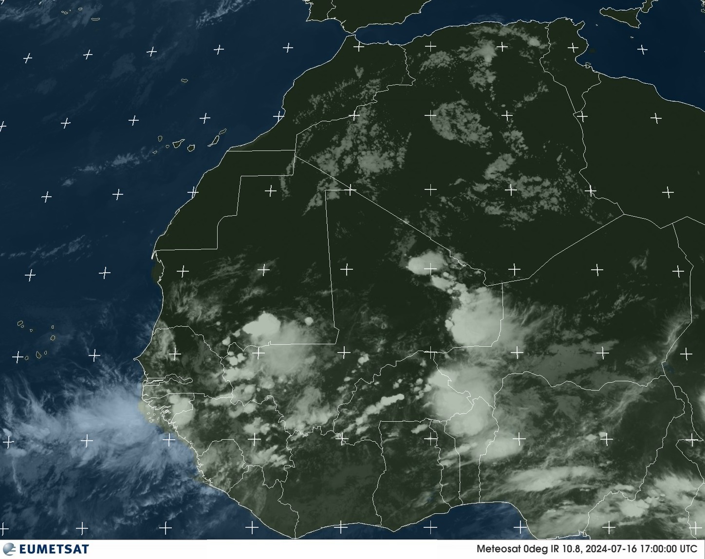 Satelliten - Golf von Guinea - Di, 16.07. 20:00 MESZ