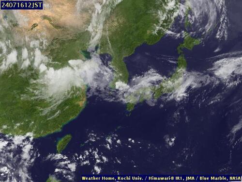 Satelliten - Japanisches Meer - Di, 16.07. 07:00 MESZ