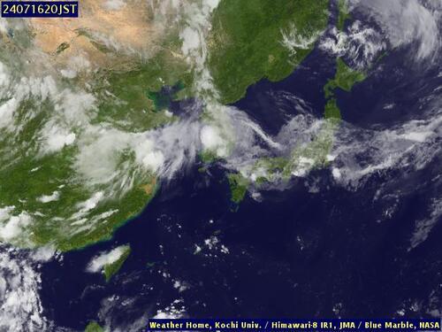 Satelliten - Japanisches Meer - Di, 16.07. 15:00 MESZ