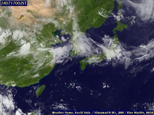 Satelliten - Japanisches Meer - Di, 16.07. 19:00 MESZ