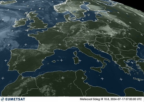 Satellitenbild Frankreich!