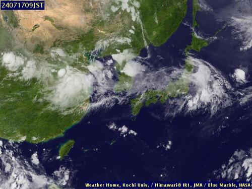 Satelliten - Japanisches Meer - Mi, 17.07. 04:00 MESZ