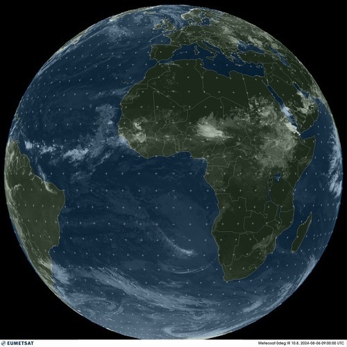 Satellitenbild Elfenbeinküste!