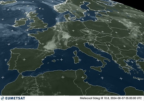 Satellitenbild Großbritannien!