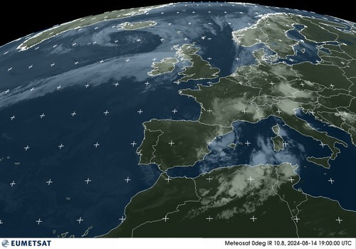 Satellite - Norwegian Basin - We, 14 Aug, 21:00 BST