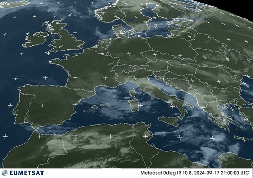 Satellitenbild Großbritannien!