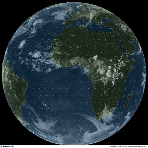 Satellitenbild Elfenbeinküste!