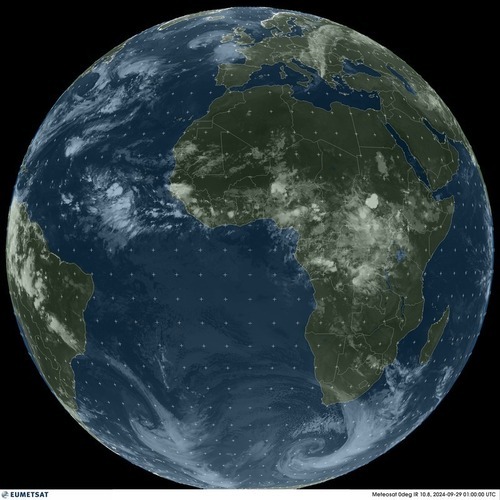 Satellitenbild Ghana!