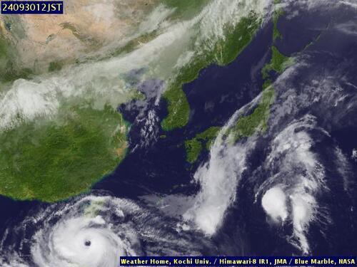 Satellite - Yellow Sea - Mo, 30 Sep, 06:00 BST