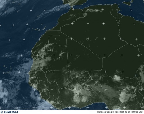 Satelliten - Golf von Guinea - Di, 01.10. 13:00 MESZ