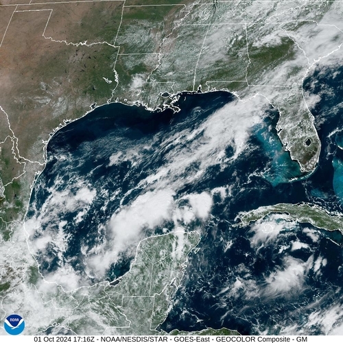 Satellite - Gulf of Honduras - Tu, 01 Oct, 19:16 BST