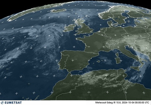 Satelliten - Norwegian Basin - Fr, 04.10. 03:00 MESZ