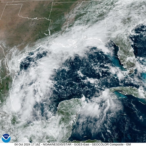 Satellite - Gulf of Mexico - Fr, 04 Oct, 19:16 BST