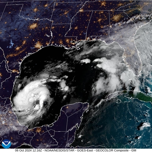 Satellite - Gulf of Honduras - Su, 06 Oct, 14:16 BST