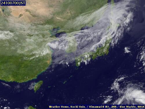 Satellite - Sea of Japan - Su, 06 Oct, 18:00 BST