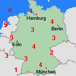 Vorhersage Sa, 23.11. Deutschland